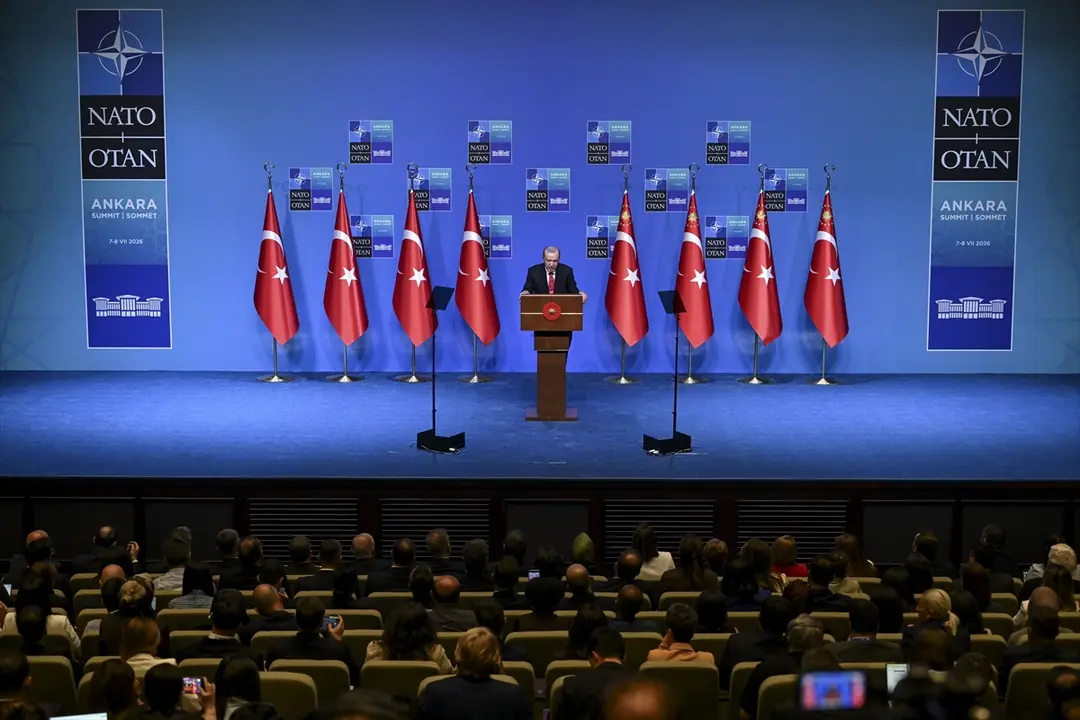 NATO ANKARA ZİRVESİ - Cumhurbaşkanı Erdoğan, NATO Liderler Zirvesi sonrası basın toplantısı düzenledi: (1)