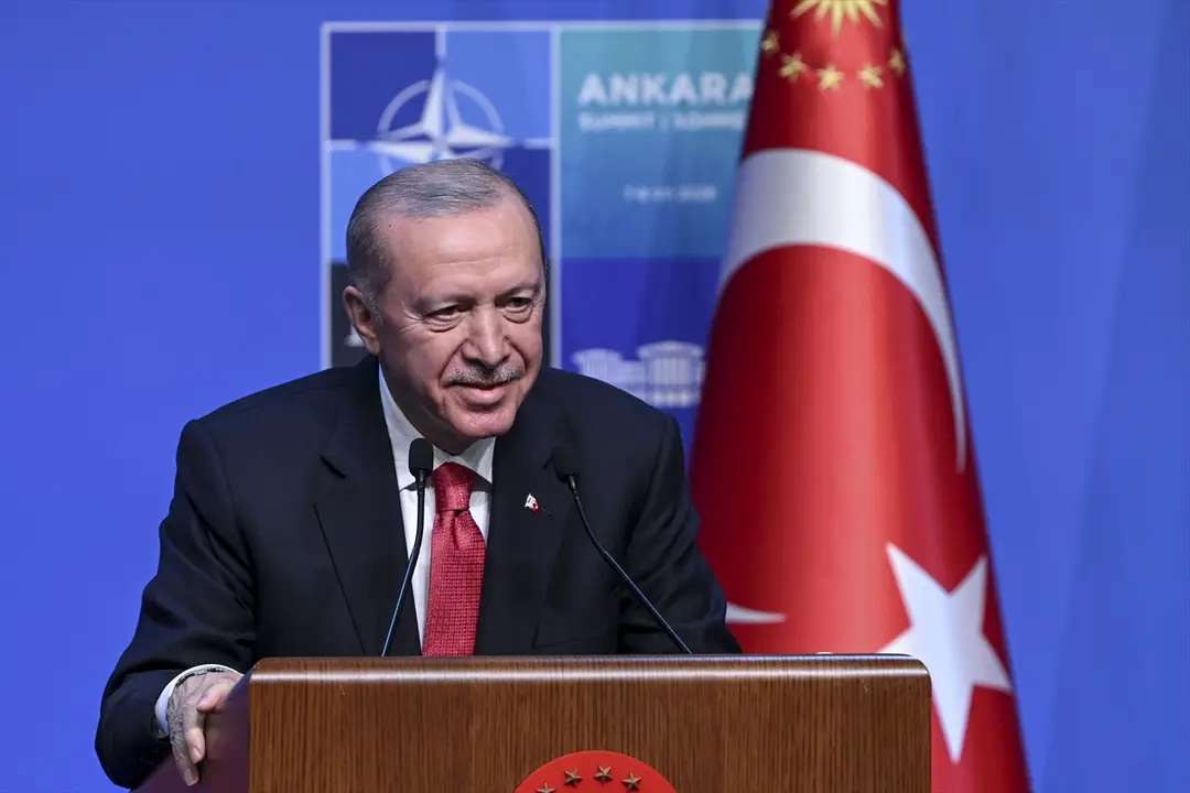 NATO ANKARA ZİRVESİ - Cumhurbaşkanı Erdoğan, NATO Liderler Zirvesi sonrası basın toplantısı düzenledi: (1)