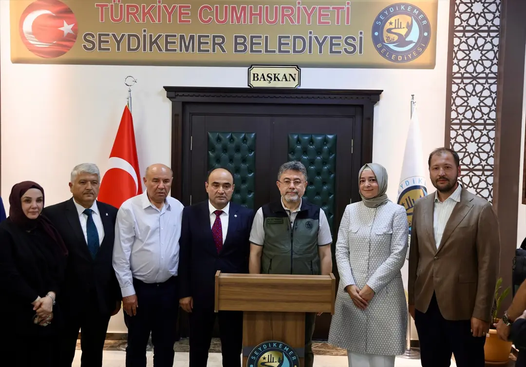 Bakan Yumaklı, Seydikemer Belediyesi ziyaretinde konuştu: