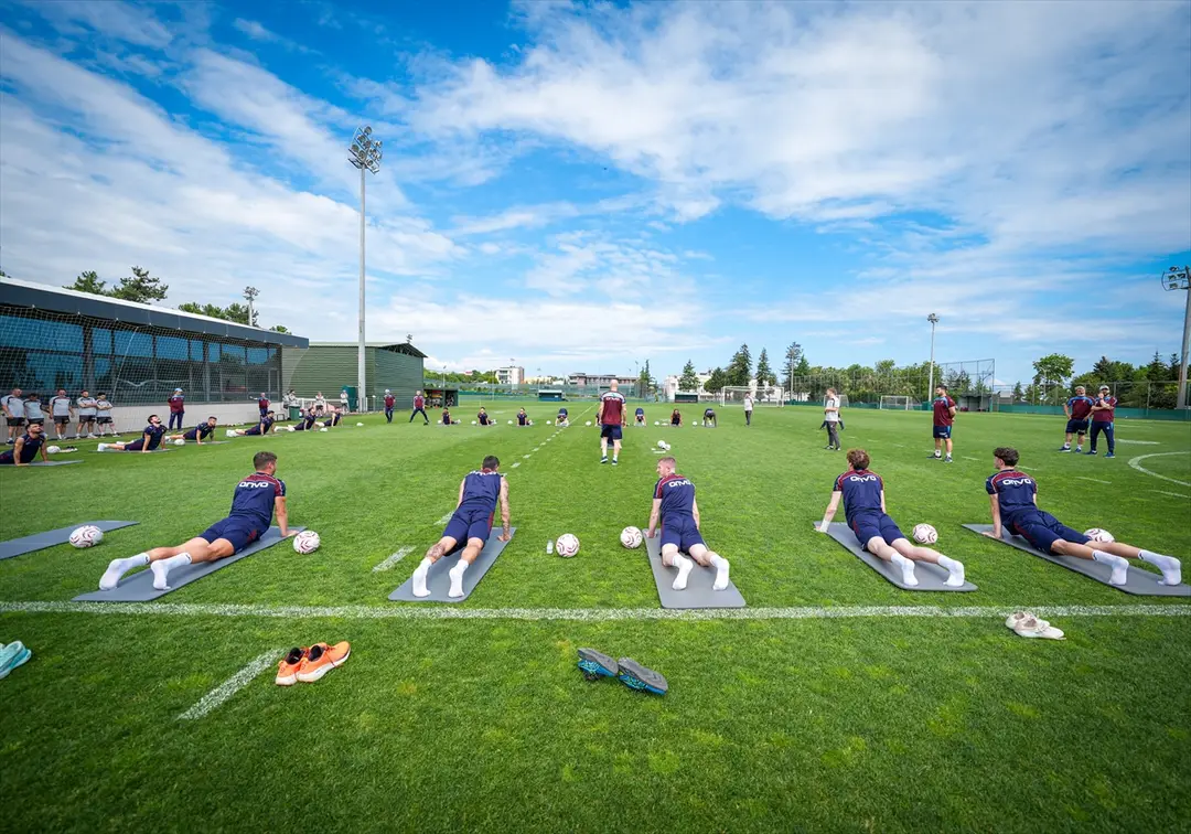 Trabzonspor: Yeni sezona çift antrenmanla hazırlanıyor