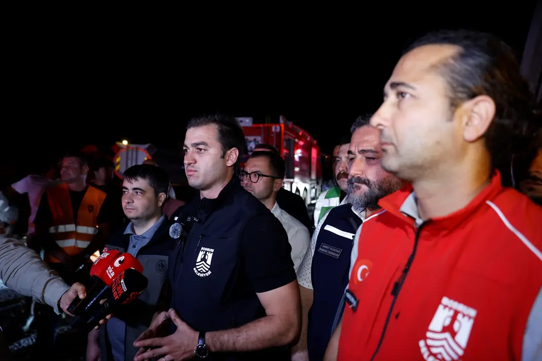 Bodrum'da Yangın Söndürüldü