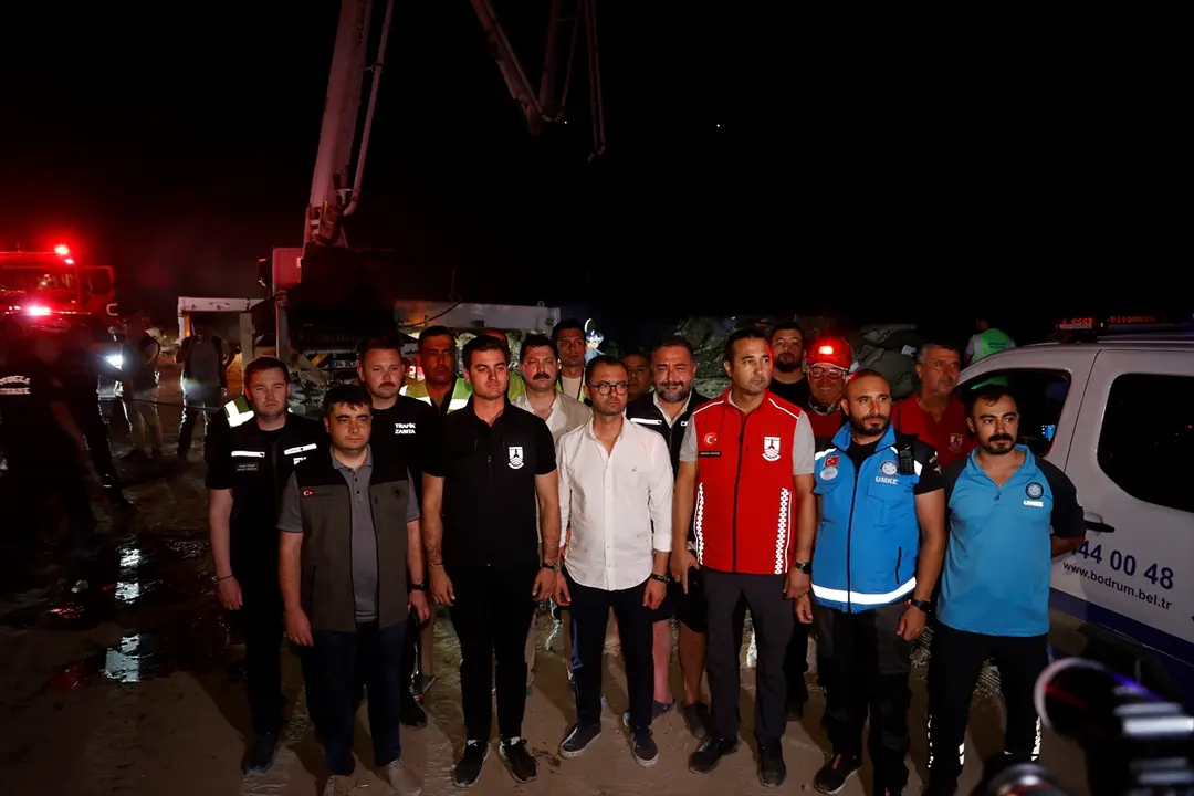 Bodrum'da Yangın Söndürüldü
