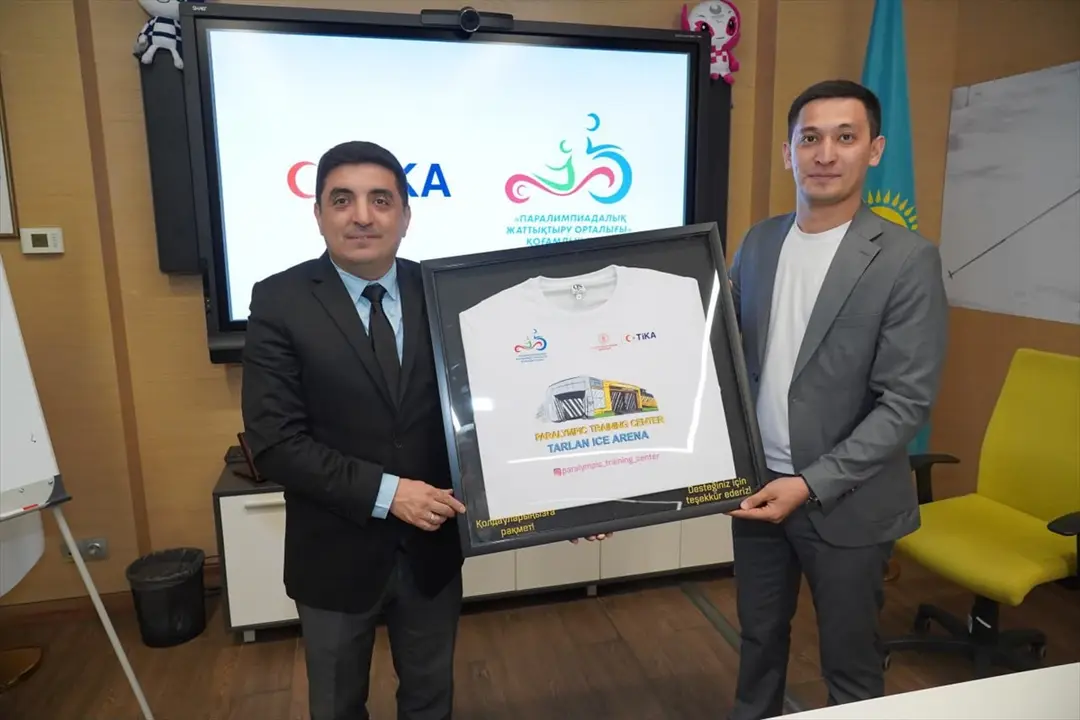 TİKA'dan Kazakistan'a Paralimpik spor ekipmanı desteği