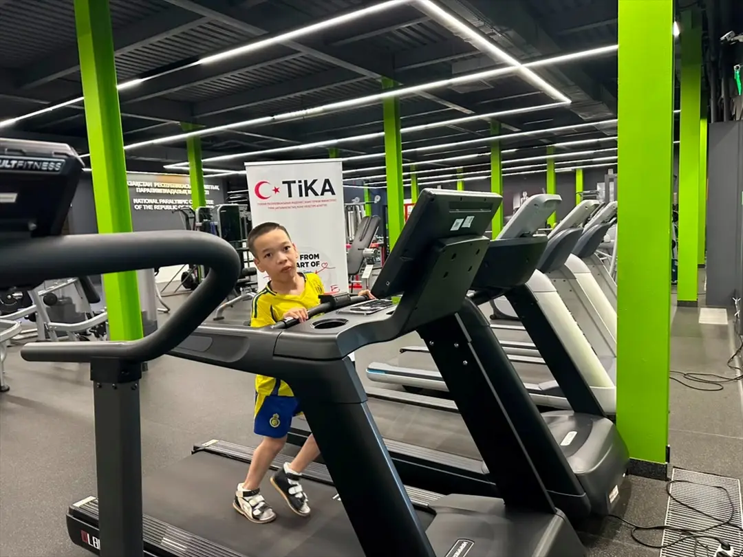 TİKA'dan Kazakistan'a Paralimpik spor ekipmanı desteği