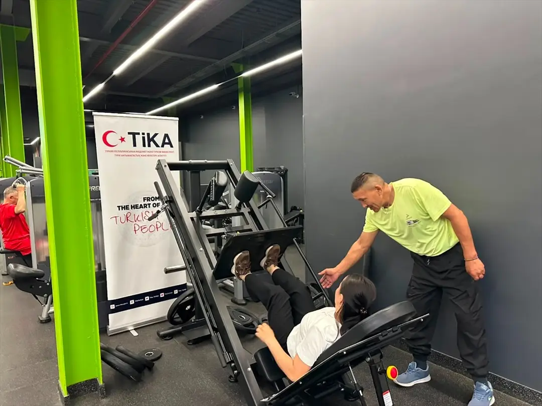 TİKA'dan Kazakistan'a Paralimpik spor ekipmanı desteği