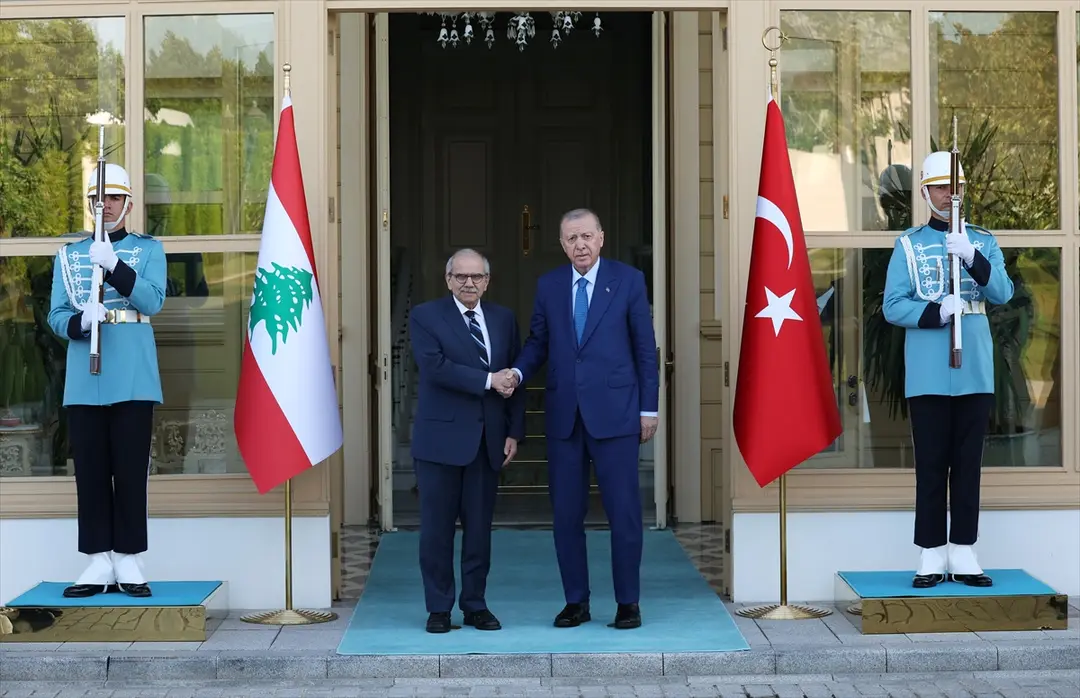 İletişim Başkanlığından Cumhurbaşkanı Erdoğan'ın Lübnan Başbakanı Selam'ı kabulüne ilişkin açıklama