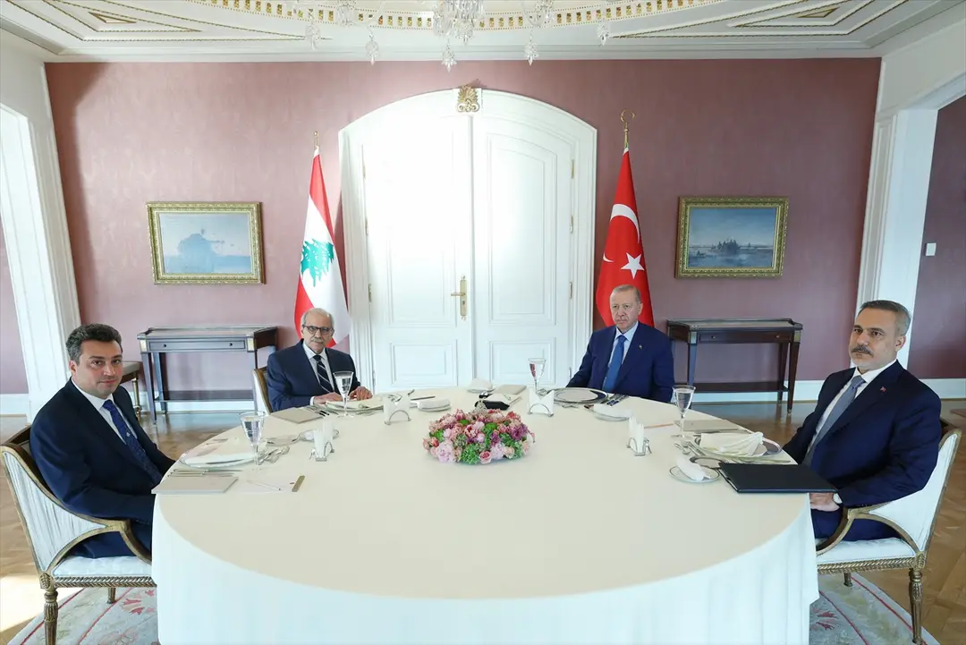 İletişim Başkanlığından Cumhurbaşkanı Erdoğan'ın Lübnan Başbakanı Selam'ı kabulüne ilişkin açıklama