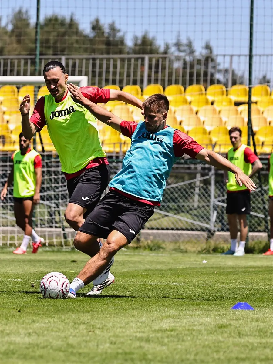 Çorum FK: Düzce'de çift idmanla devam