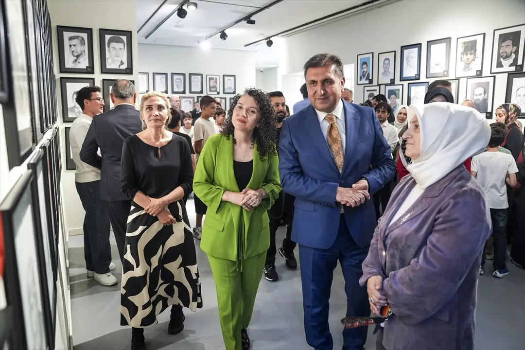 253 Şehit 253 Portre sergisi AKM'de açıldı