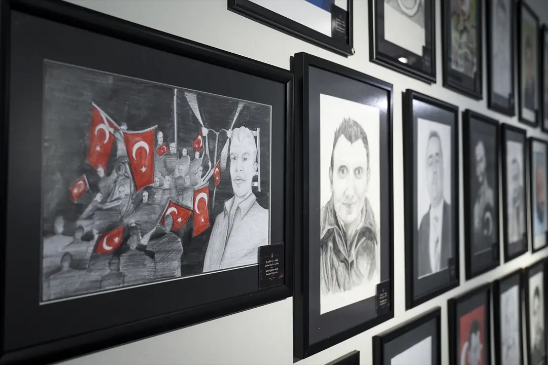 253 Şehit 253 Portre sergisi AKM'de açıldı