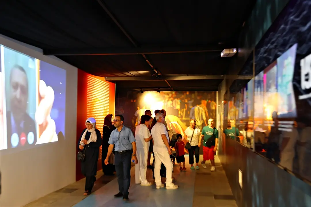 Samsun'da 15 Temmuz Anma Çadırı Açıldı