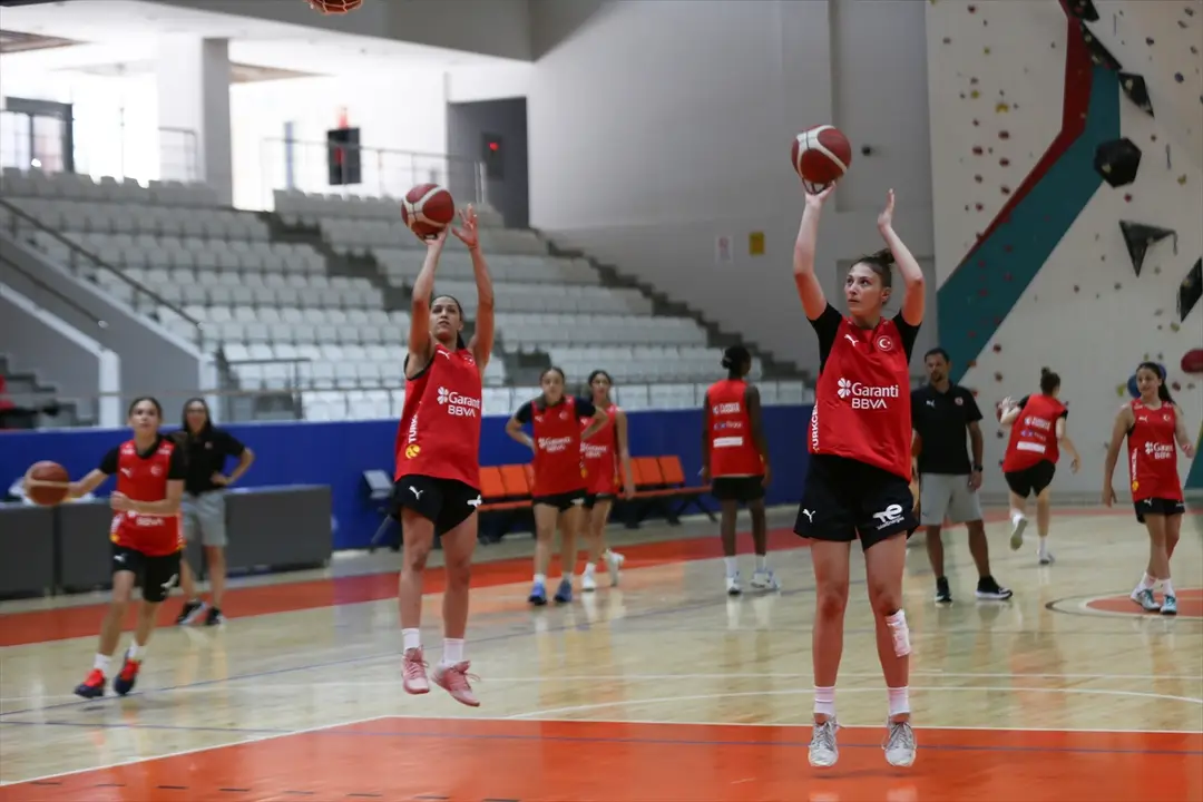 16 Yaş Altı Kızlar Milli Takım: Avrupa Şampiyonası kampı başladı