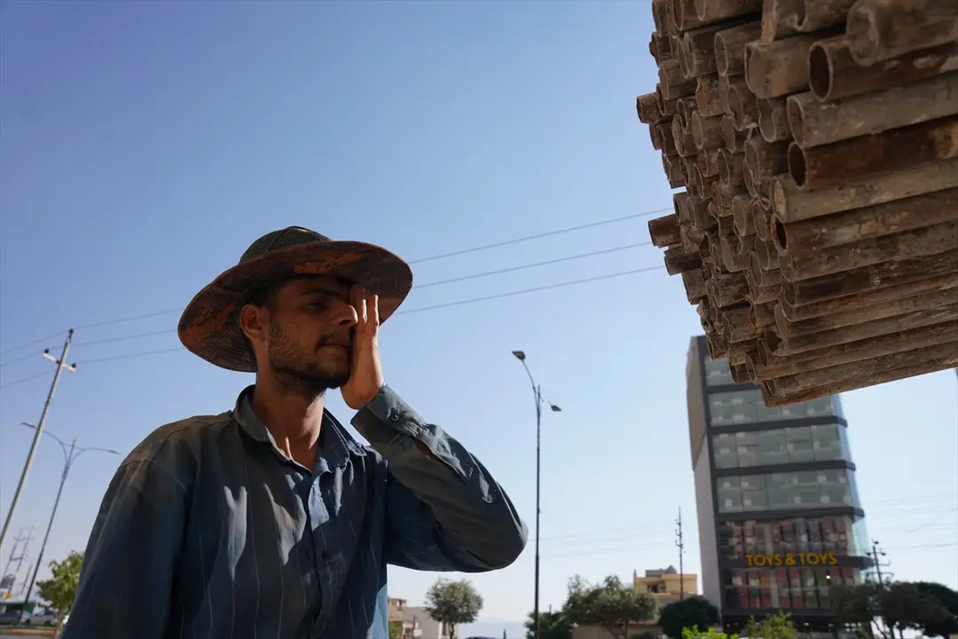 Erbil ve Süleymaniye'de işçiler: Kavurucu sıcakta iş arayışı