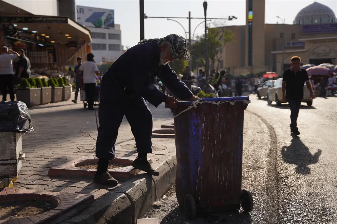 Erbil ve Süleymaniye'de işçiler: Kavurucu sıcakta iş arayışı