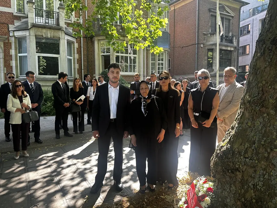 Şehit Dursun Aksoy Brüksel'de anıldı