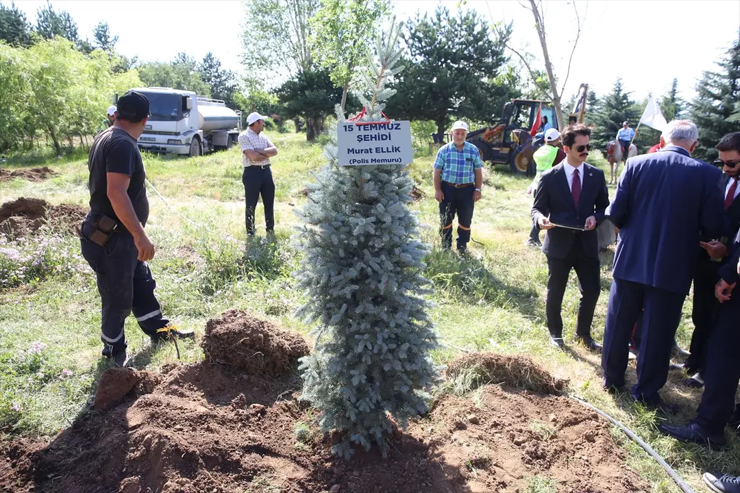 Erzurum'da 15 Temmuz Anma Çadırı Açıldı
