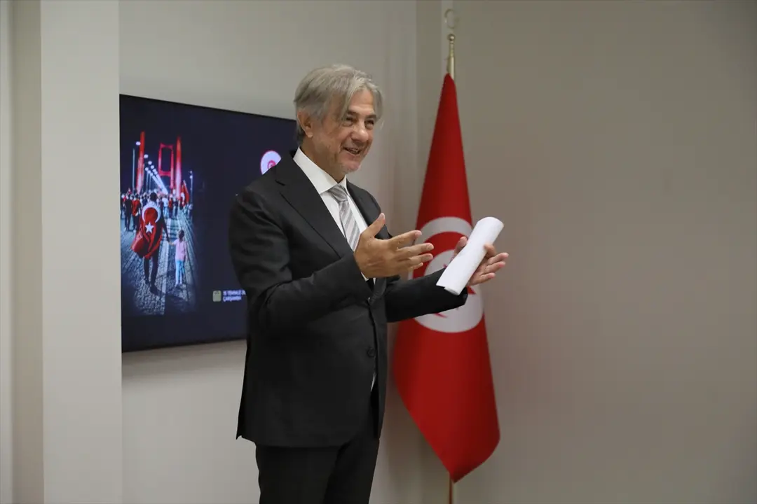Tunus'ta 15 Temmuz anması yapıldı