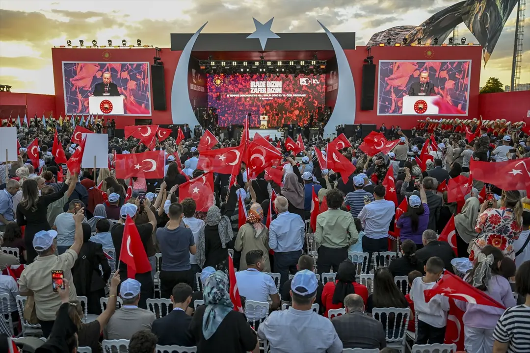Cumhurbaşkanı Erdoğan, "10. Yılında 15 Temmuz: İrade Bizim Zafer Bizim" Programı'nda konuştu: (2)