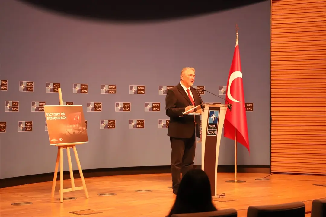 15 Temmuz şehitleri NATO'da anıldı