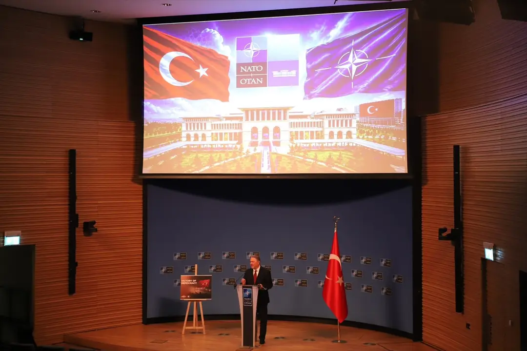 15 Temmuz şehitleri NATO'da anıldı