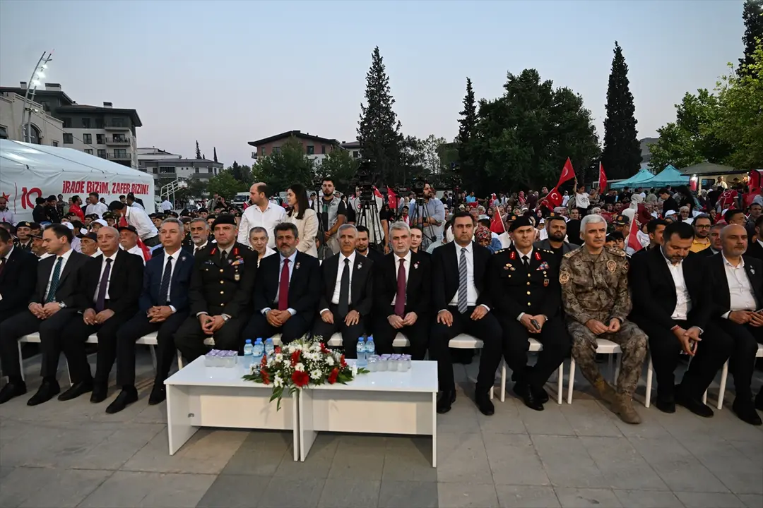 15 Temmuz etkinlikleri Gaziantep ve çevre illerde yapıldı