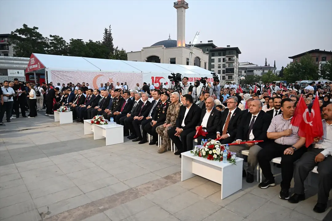 15 Temmuz etkinlikleri Gaziantep ve çevre illerde yapıldı
