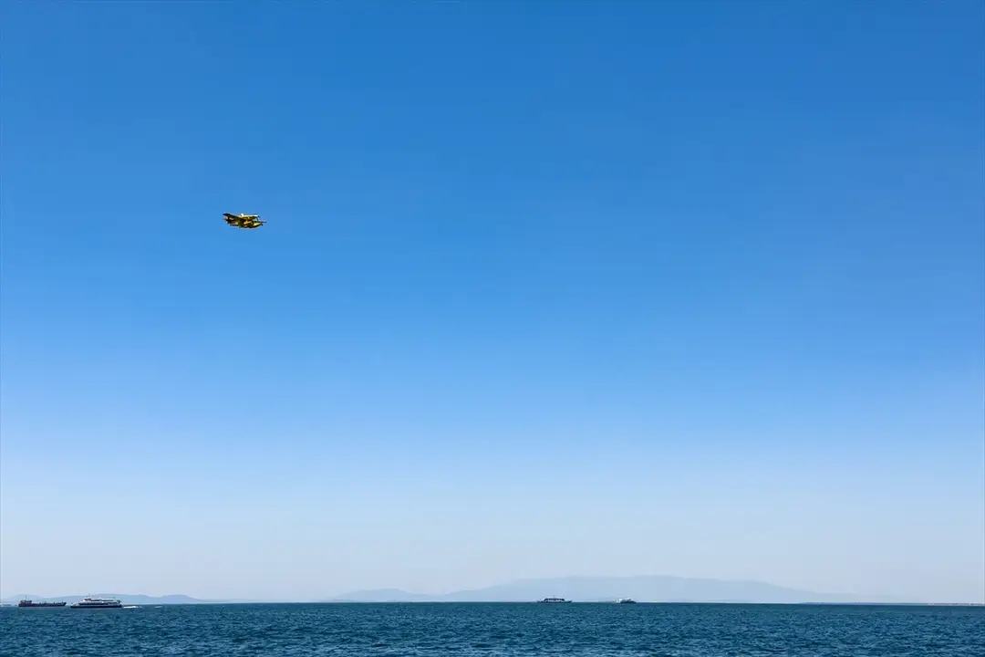 İzmir'de orman yangınına müdahale sürüyor