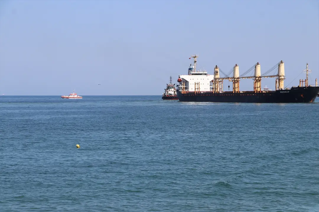 Tekirdağ'da karaya oturan gemi için kurtarma yarın sürecek