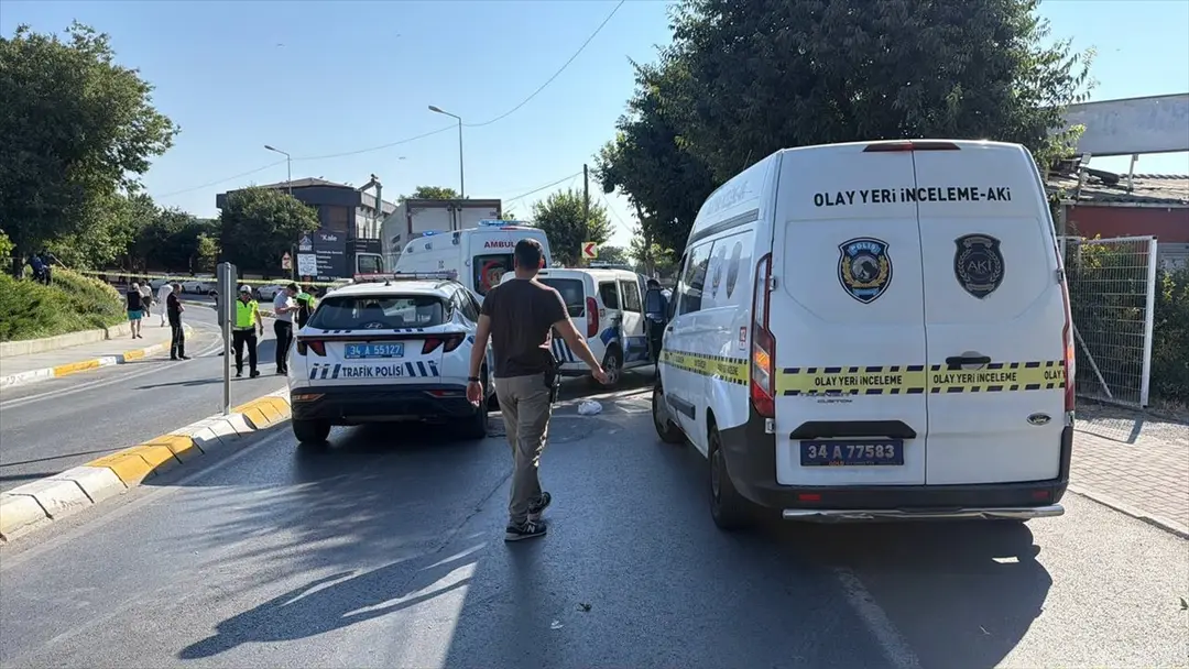 Küçükçekmece'de kamyon kazası: 1 ölü