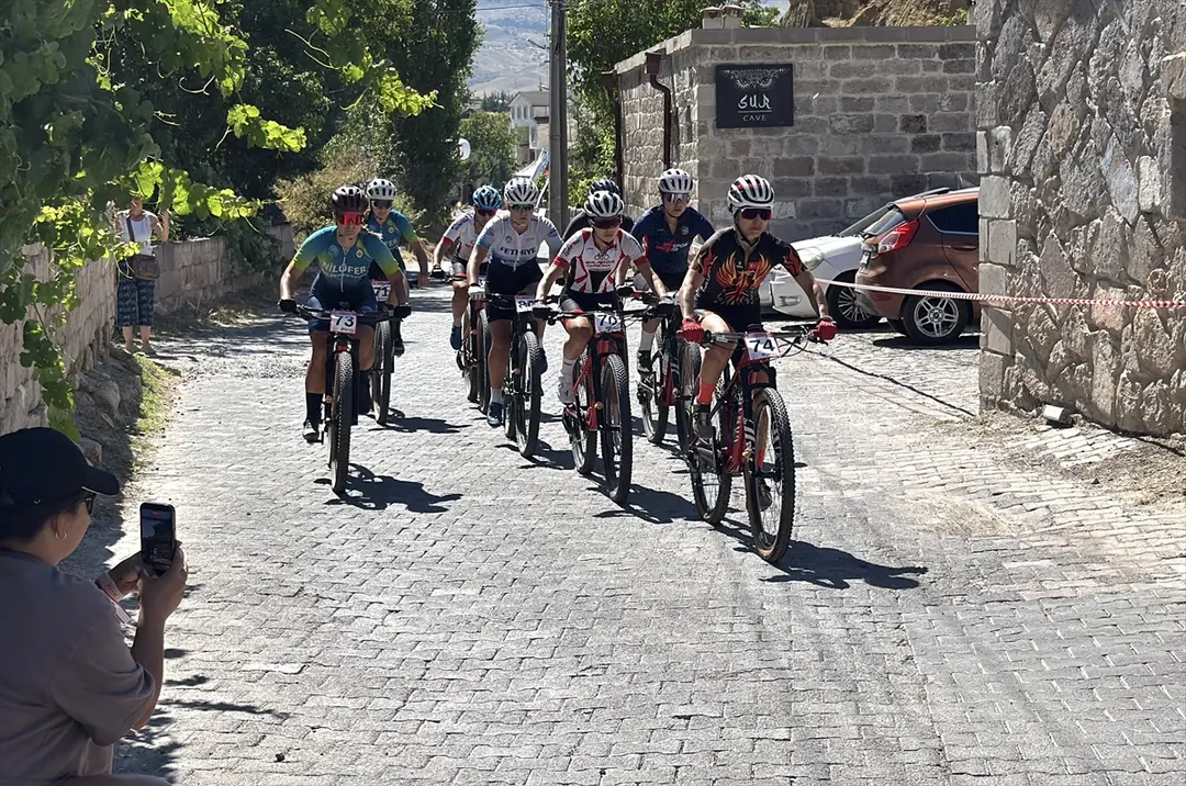 Dağ Bisikleti Şampiyonası Nevşehir'de yapıldı