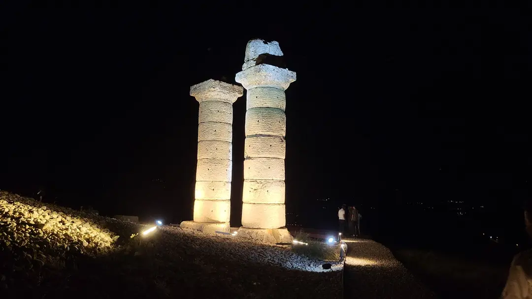 Karakuş Tümülüsü: Aydınlatma projesiyle gece de açık