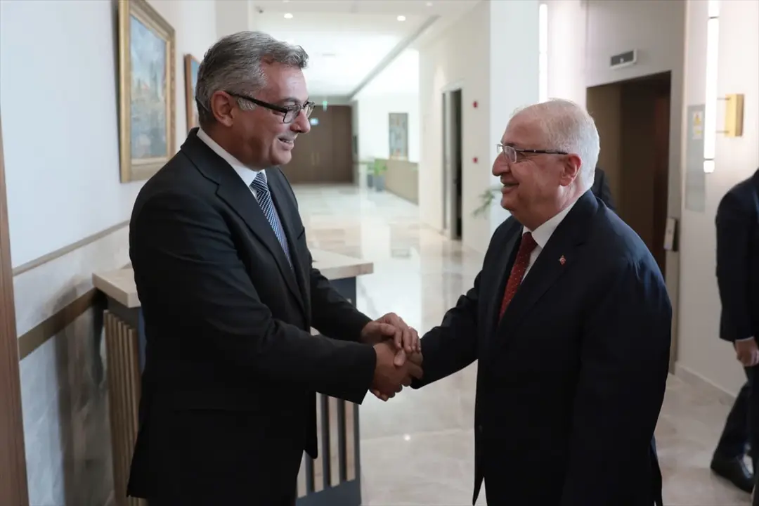 KKTC Cumhurbaşkanı Erhürman: Bakan Güler'i kabul etti