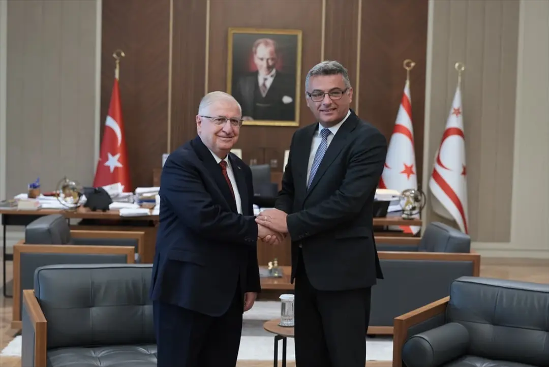 KKTC Cumhurbaşkanı Erhürman: Bakan Güler'i kabul etti