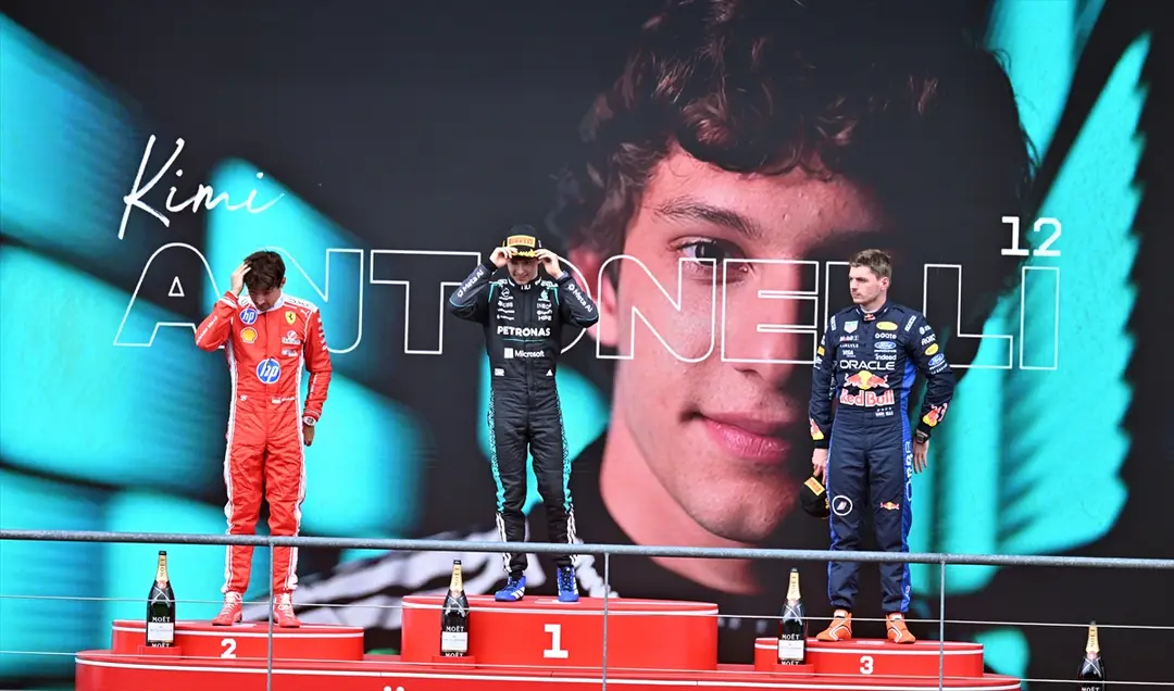 Kimi Antonelli: Belçika Grand Prix'sinde zirveye çıktı