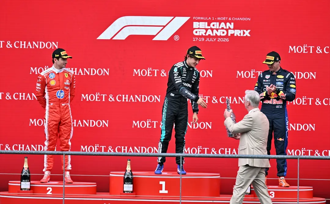Kimi Antonelli: Belçika Grand Prix'sinde zirveye çıktı