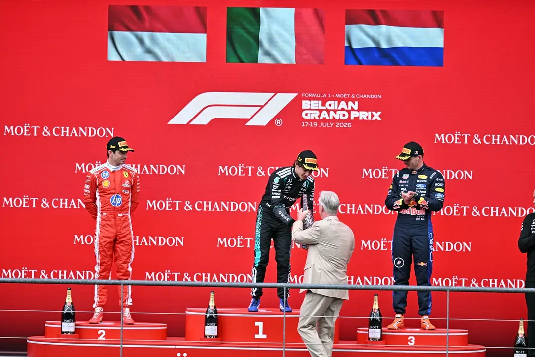 Kimi Antonelli: Belçika Grand Prix'sinde zirveye çıktı