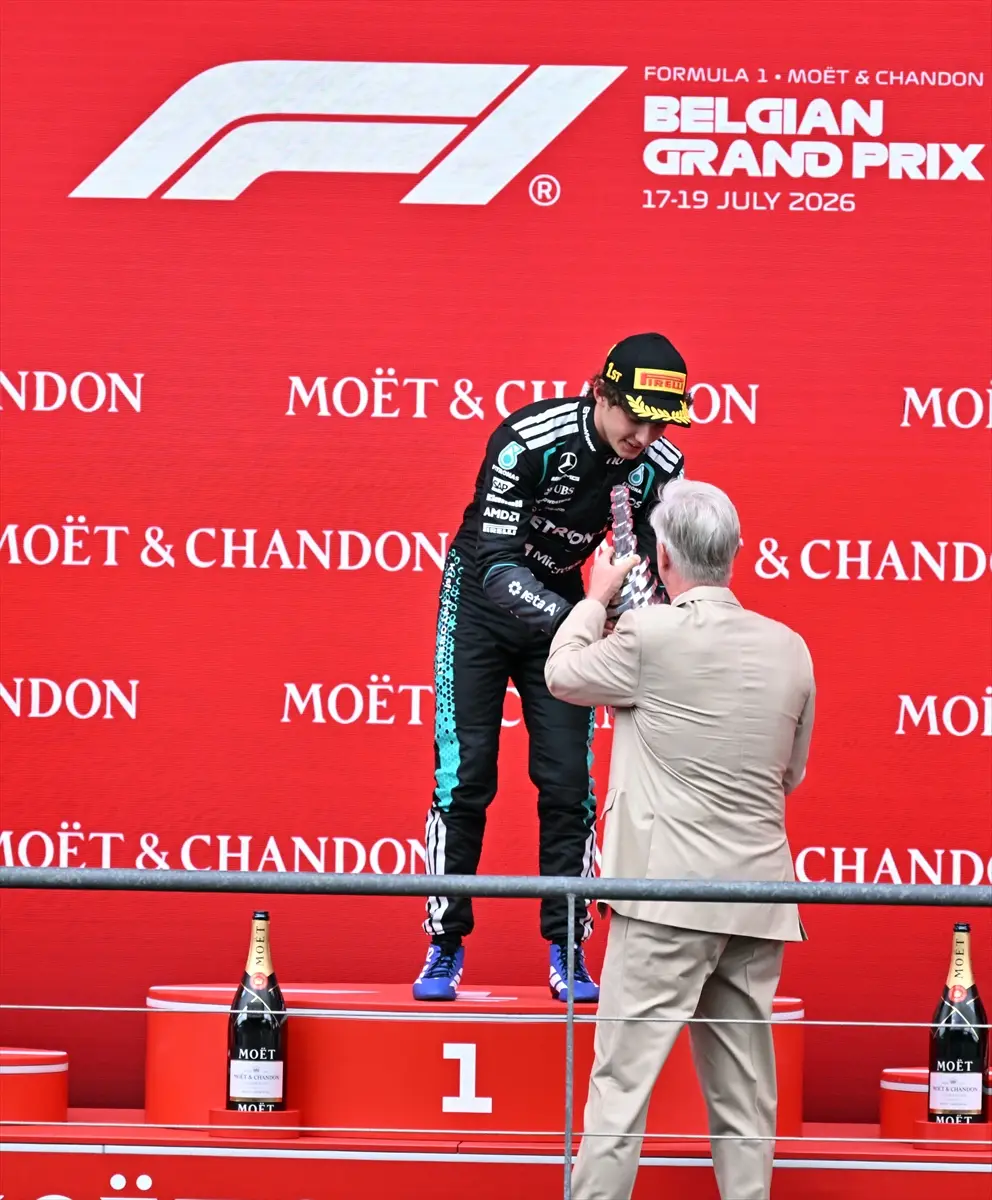 Kimi Antonelli: Belçika Grand Prix'sinde zirveye çıktı