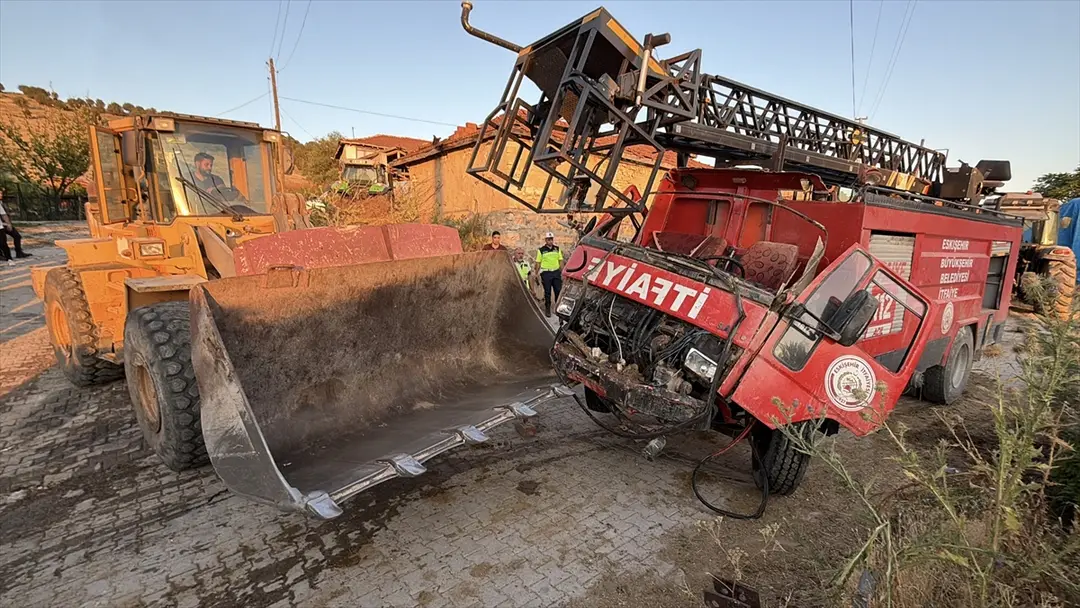 Feuerwehrauto-Unfall in Eskişehir: 3 Einsatzkräfte verletzt