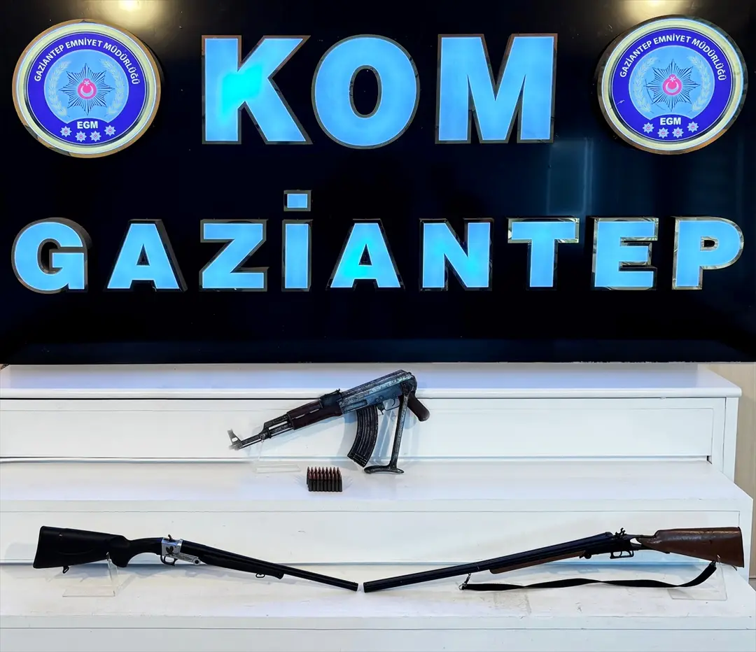 Waffenhandel-Operation in Gaziantep: 2 Verdächtige gefasst