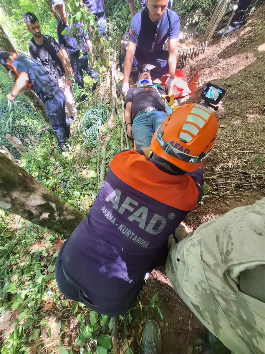 Camper Found After 72 Hours Stranded in Bartın Canyon