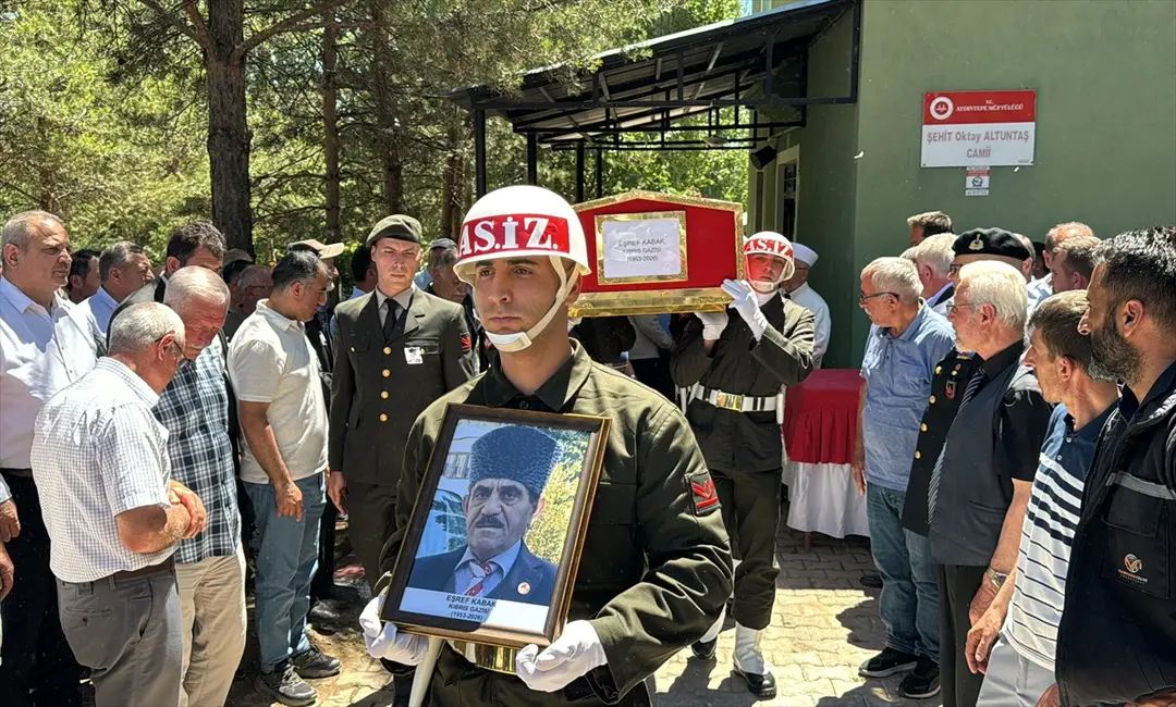 Zypern-Veteran Eşref Kabak in Bayburt auf letzte Reise verabschiedet