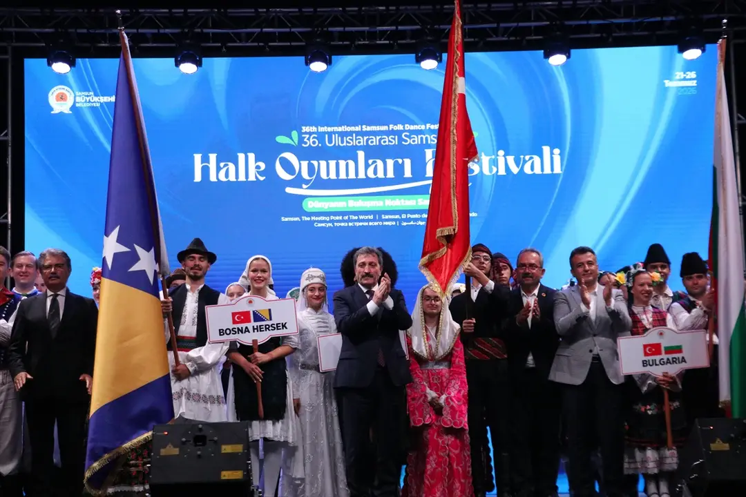Bürgermeister Doğan: 36. Internationales Volkstanzfestival Samsun hat begonnen
