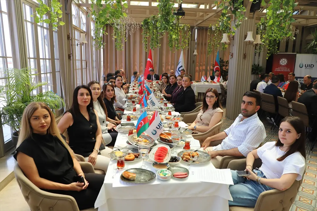 UID Azerbaijan: Met with Journalists at Breakfast in Baku