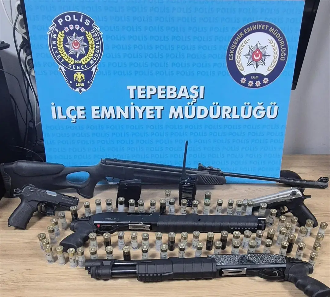 Waffenvorführung in sozialen Medien: Zwei Verdächtige in Eskişehir gefasst