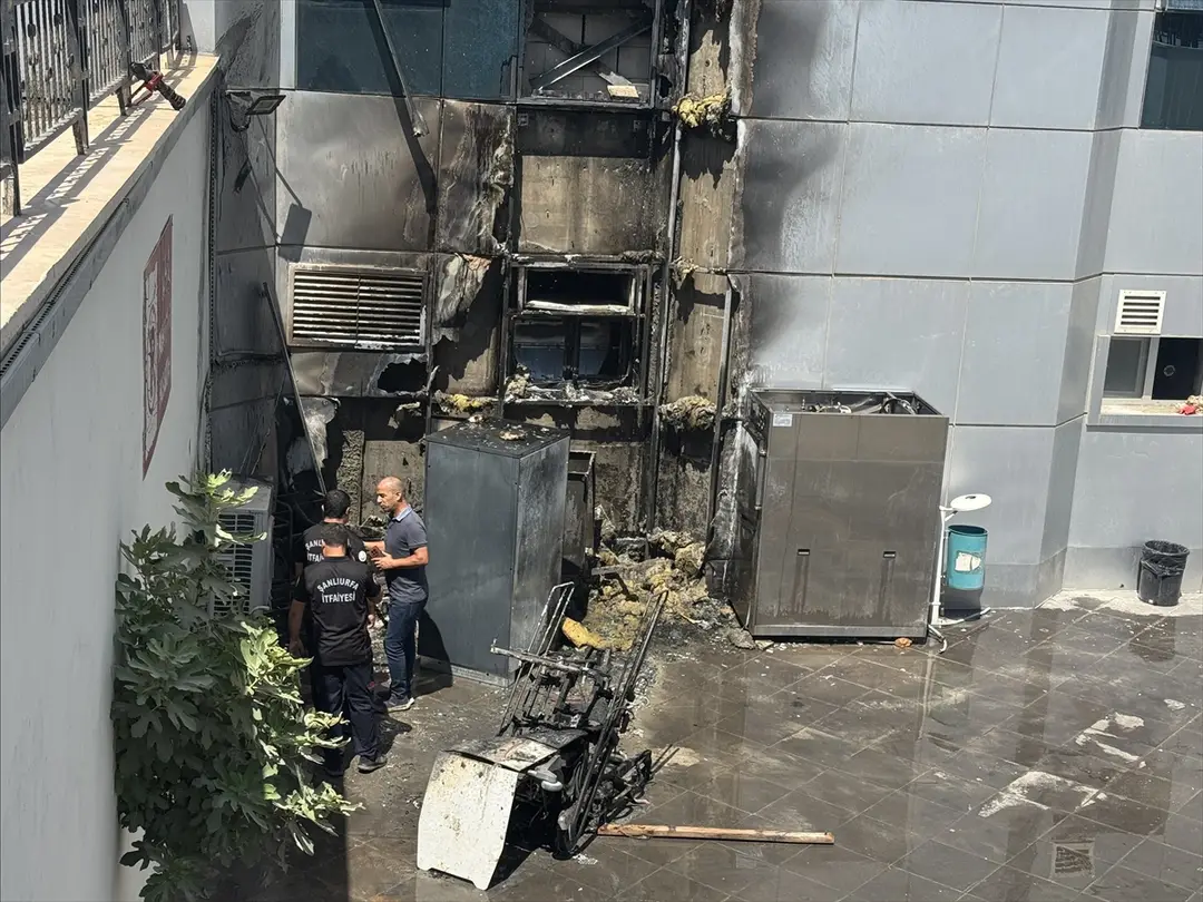 Krankenhausbrand in Şanlıurfa gelöscht