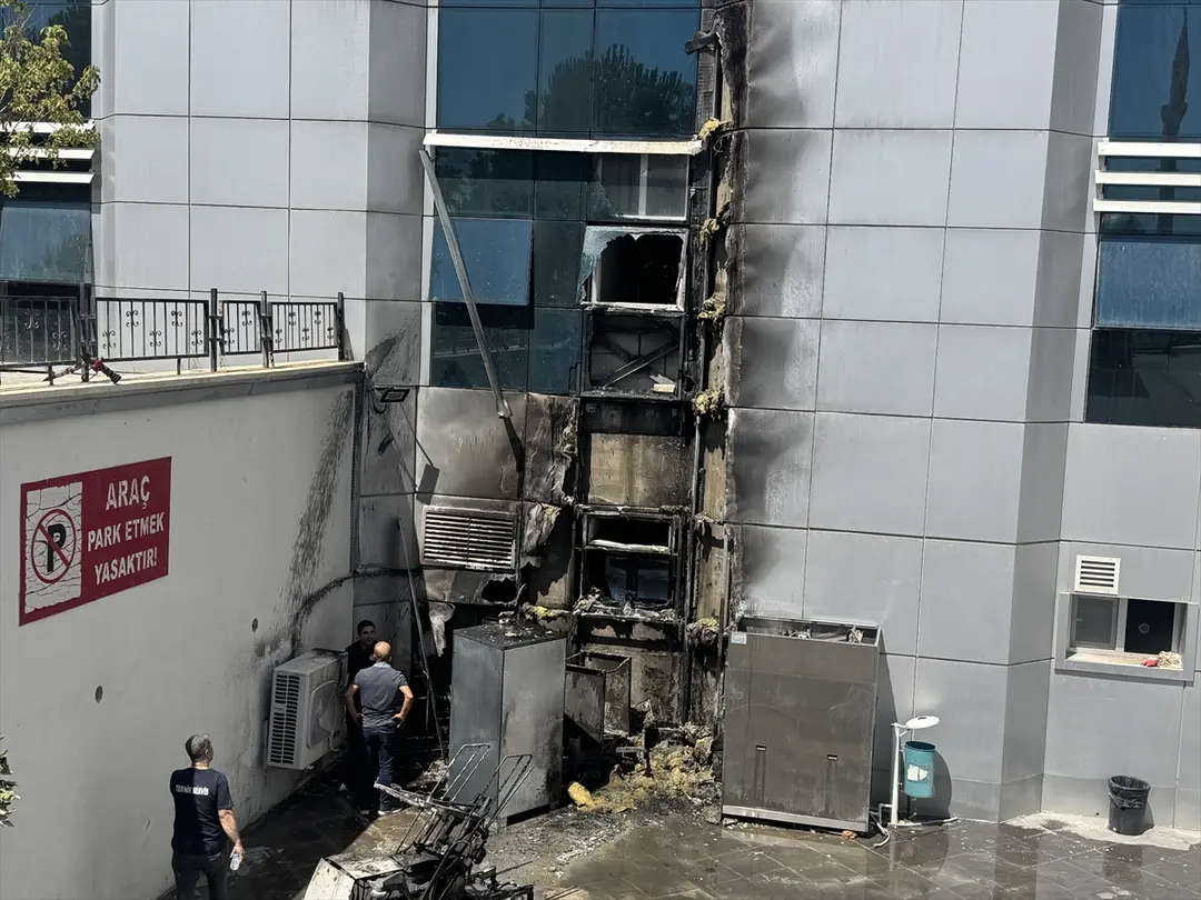Krankenhausbrand in Şanlıurfa gelöscht