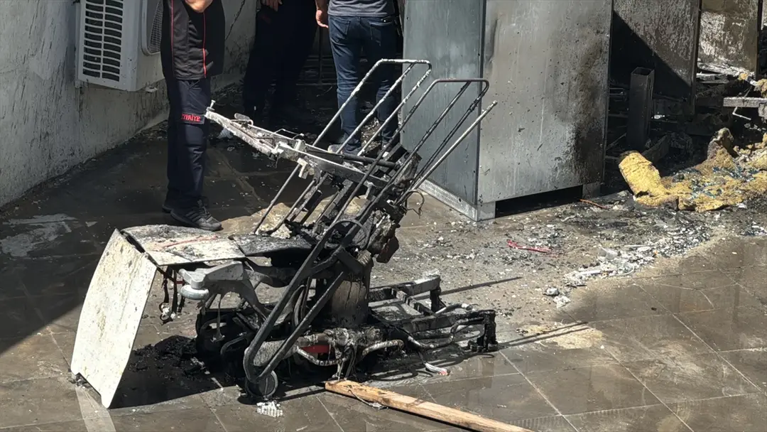 Krankenhausbrand in Şanlıurfa gelöscht