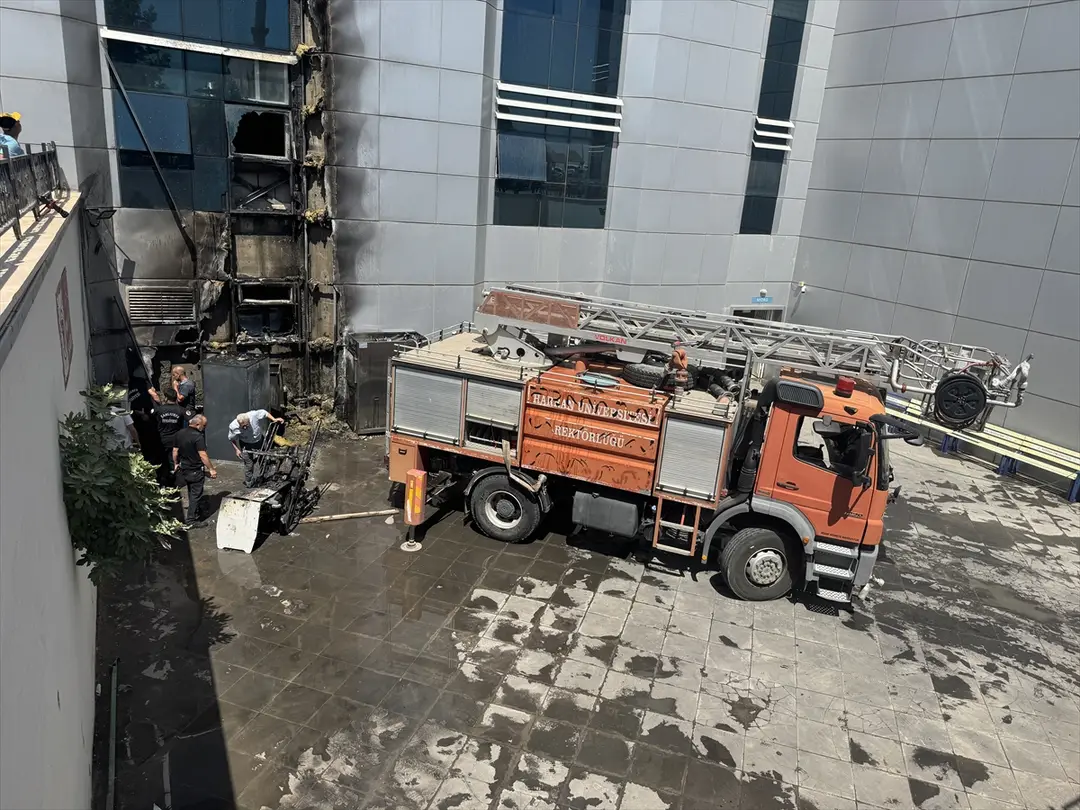 Krankenhausbrand in Şanlıurfa gelöscht