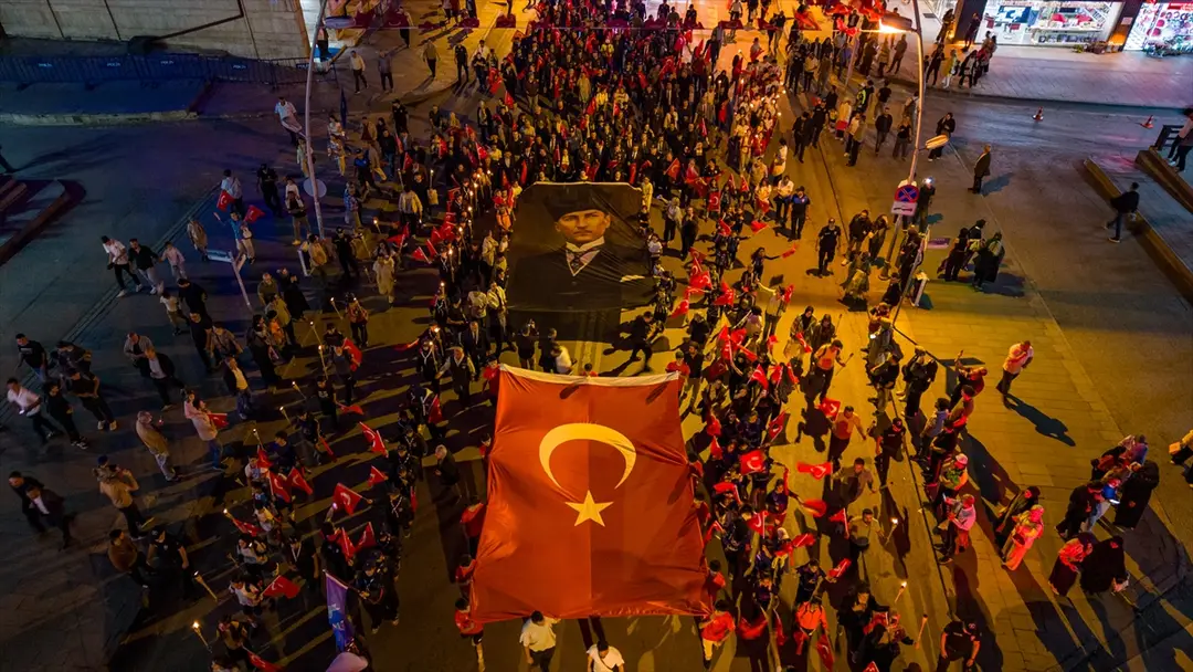 Vali Baruş: Erzurum Kongresi'nin 107. yılı coşkuyla kutlandı