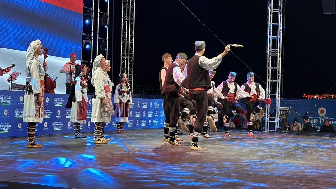 36th International Folk Dance Festival Continues in Samsun